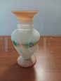 Vintage opaline Murano glass vase