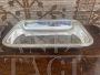 Old Sheffield Walker & Hall silver serving tray with cloche cover