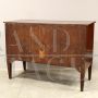 Antique 18th century Directoire dresser in walnut