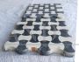 1920s Italian cementine tiles with bow tie pattern