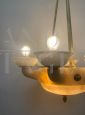 Original 1930s Volterra alabaster chandelier