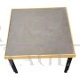 Naviglio coffee table by Piero de Martini for Cassina with slate blackboard top