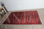 Antique Turkish – Persian Hamadan red carpet from the 1950s