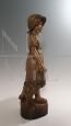 Goldscheider sculpture of a girl in terracotta