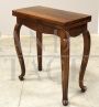 Small antique console folding table with central inlay, Italy '700 - Louis XV