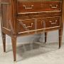 Directoire chest of drawers in mahogany, 19th century Italy