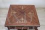 Antique Style Inlaid Rosewood Game Table, 1940s