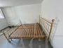 Vintage brass double bed