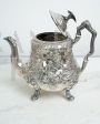 Antique Sheffield George III silver tea or coffee service, 19th century