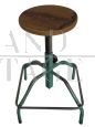 1950s industrial stool