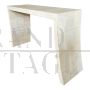 Art deco style parchment console                            