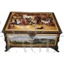 Antique KPM porcelain jewelery box, Germany 19th century