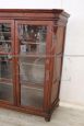 Antique 19th century solid larch display cabinet