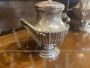 4-piece art deco silver tea and coffee set