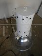 "Brocca" industrial lamp from the 70s, white color