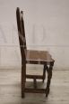 Antique French Lorraine chair from the 17th century