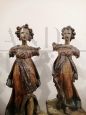 XV century wooden angels