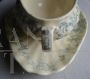 Antique French ceramic gravy boat