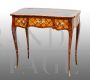 Antique French Napoleon III desk in precious exotic woods