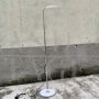 Mezzaluna design floor lamp by Bruno Gecchelin for Skipper, Italy 1970s