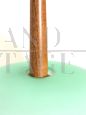 Targetti floor lamp in wood and green glass