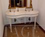 Porcher double sink from the 1900s, Last Tango in Paris model