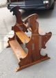 Antique 19th century walnut stepladder