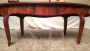 Antique style coffee table in purfling mahogany