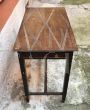 Italian rustic walnut and beech rectangular table, 1960s