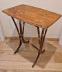 Art Nouveau inlaid side table by Émile Gallé