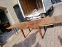 Rare 1930s art deco table extendable up to 3.70 metres