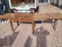 Rare 1930s art deco table extendable up to 3.70 metres