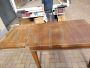 Rare 1930s art deco table extendable up to 3.70 metres