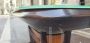 Vittorio Dassi style modern design table with glass top