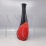 Large red and black vase by Marei Ceramic, Germany 1970s