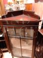 English corner showcase from Edwardian era