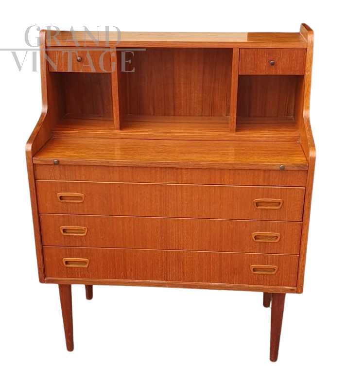 Comò secretaire scandinavo anni '60                            