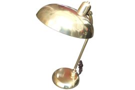 Seminara brown office lamp, 1960s