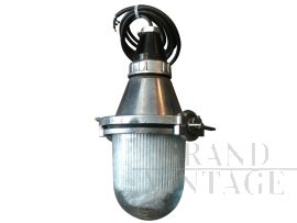 Lampade industriali in vetro smerigliato