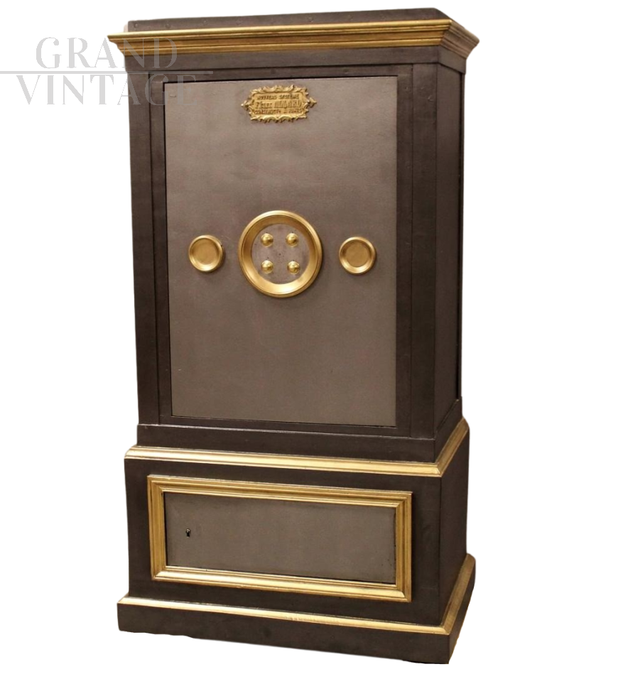 Antique safe with combination, brand Félix Allard - Paris