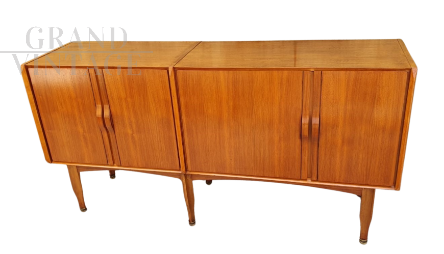 Italian design sideboard in Frattini style, 1960s