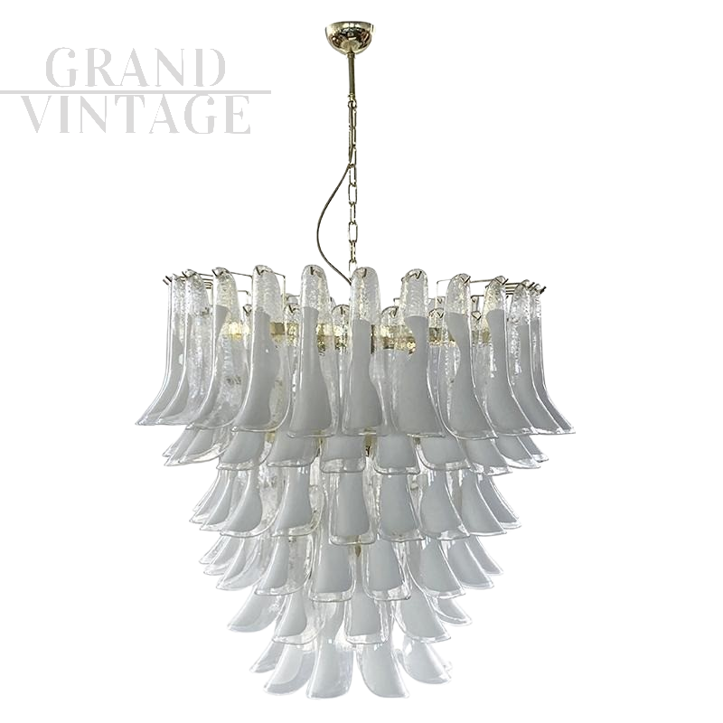 Cascade Murano glass chandelier with 18 lights