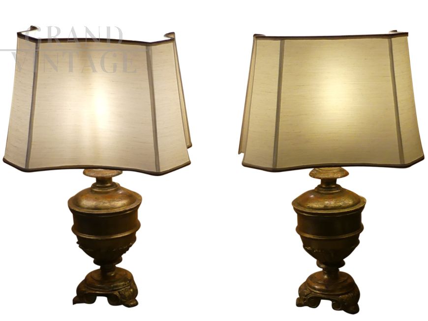 GENOESE CHURCH LAMPS, 1800