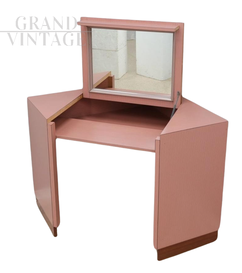 Petineuse corner dressing table attributed to Ettore Sottsass, 1960s