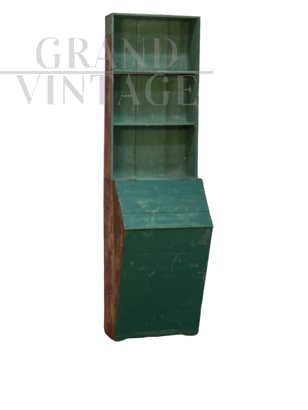 1960s wall cupboard with drop down door