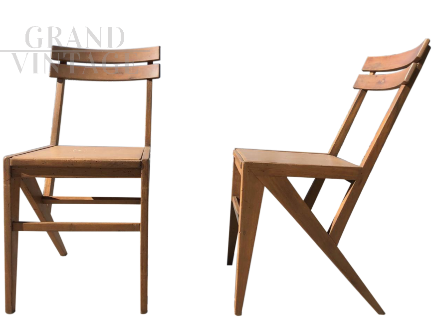 Pair of chairs, 50s design