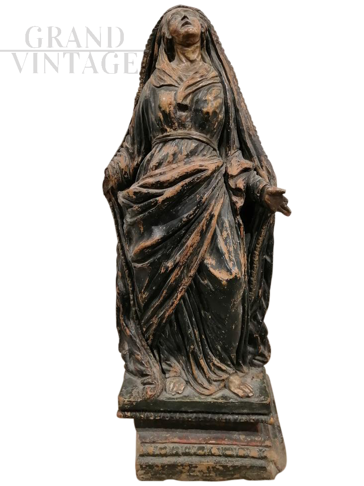 Weeping woman, terracotta sculpture from 1796