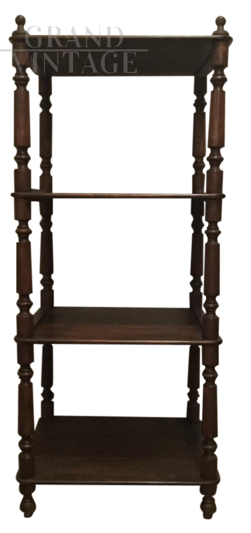 Étagère antique whatnot bookcase