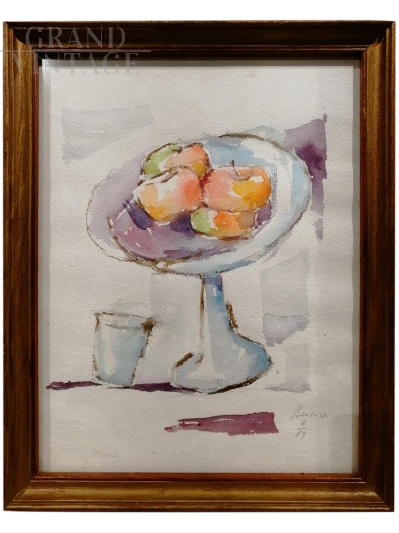 Bertozzi, watercolor painting