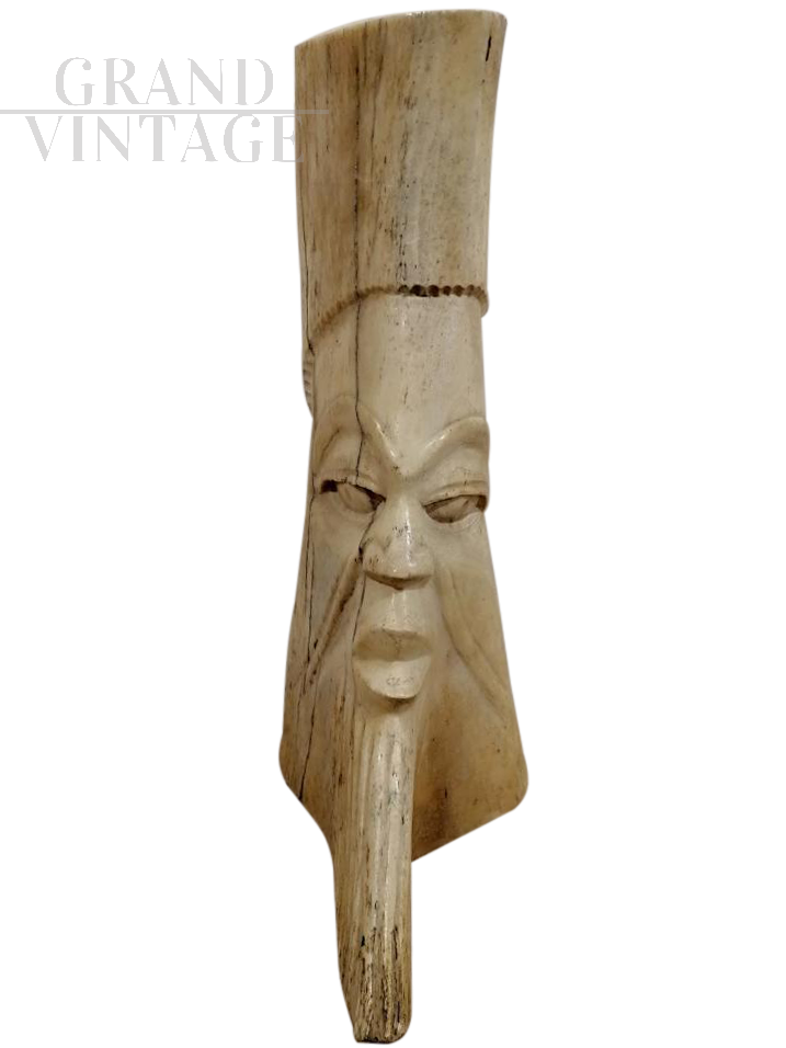 Antique African bone sculpture